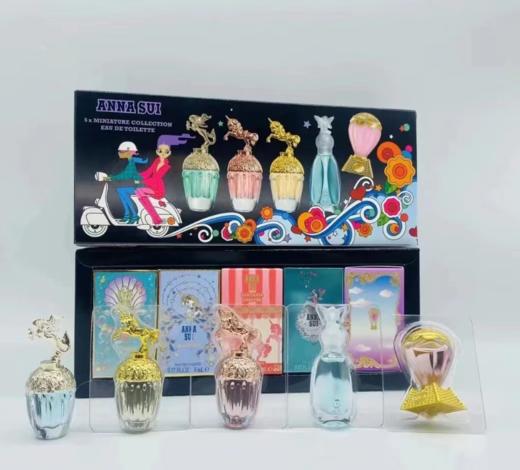 美国Anna sui/安娜苏香水Q版5件套4ml*5 版本随机发 商品图0