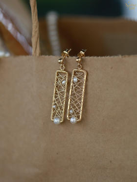 SpoiledBrat Jewelry光影系列 珍珠耳环