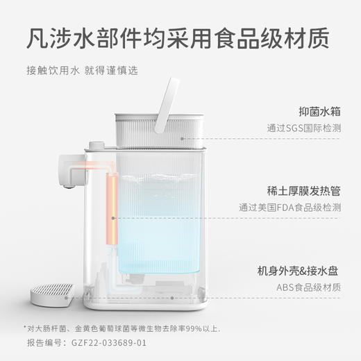 严选 | olayks即热式饮水机 家用小型 速热 桌面直饮机 饮水器纯净水加热一体 2秒速热 5段控温出水 商品图5