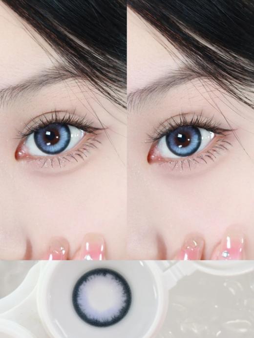 Hancon 正品半年抛 | 机械姬蓝美瞳 | 直径14.5着色直径14.1 | 新国货 商品图5