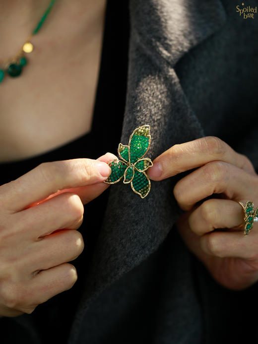 SpoiledBrat Jewelry生如夏花胸针  商品图8