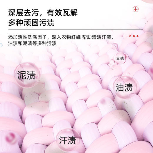 「4斤桶装」蓝漂香氛洗衣液2KG/瓶 居家日用护理护色洁净留香去渍去污家庭装清洁工具 商品图2