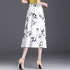 印花半身夏季新款A字裙，时尚气质女装中长裙高腰口袋裙MYX-5822 商品缩略图2