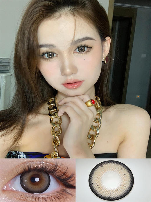 正品日抛 | Papadox系列可可卷美瞳 | 直径14.4着色14.0 | 新国货 商品图5