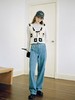 Even Vintage | 版型好 高腰纸袋裤全棉宽松直筒牛仔裤女秋冬 商品缩略图1