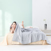 【钱皇】夏季雪顶蚕丝被聚乳酸被，双宫茧桑蚕丝，亲肤透气，对肌肤很友好，取自钱皇自建桑园6A级双宫茧桑蚕丝，被誉为“纤维皇后”，人体第二肌肤，亲肤透气，柔软贴身，盖在身上清爽不闷热 商品缩略图8