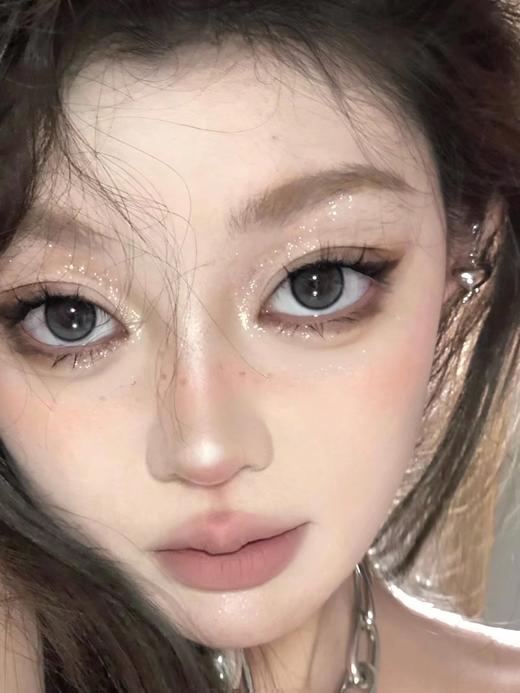 正品日抛/年抛 yukicon系列晶沙灰美瞳 直径14.2着色13.5 新国货 商品图4