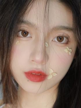 正品日抛 kirasecret系列胶原酒褐美瞳 直径14.2着色13.4 韩国产