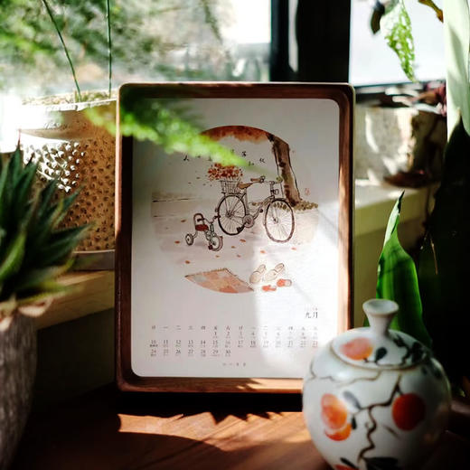 【采购专享】兔年月历 创意小台历 商品图4