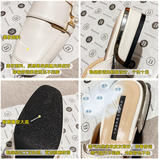 【懒人鞋春夏款凉拖】包头半拖鞋女外穿春季粗跟鞋子女鞋潮鞋 商品图2