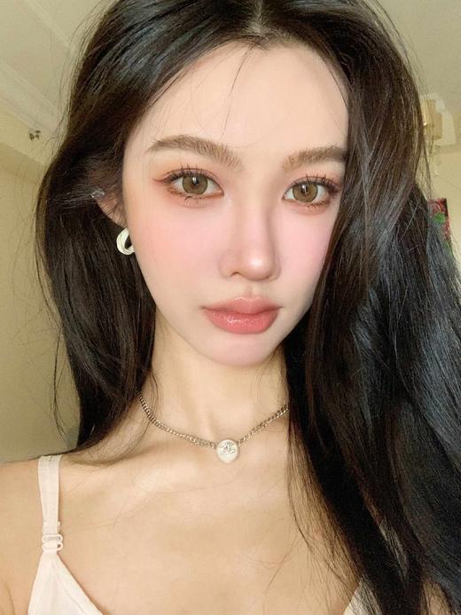 【中直径】Leenscolor-小棕绿-14.2mm 【年抛 0-1000度 含有525/575】 商品图3