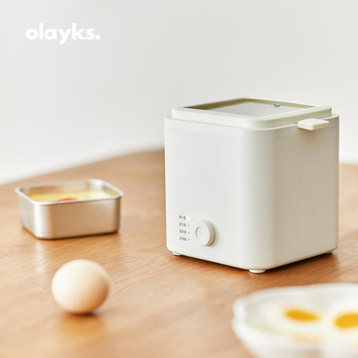 olayks煮蛋器蒸蛋器自动断电家用多功能煮蛋神器小型早餐机温泉蛋 商品图0