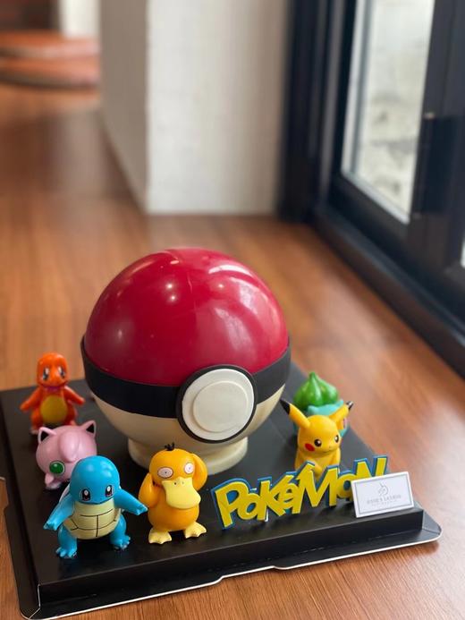 精灵球皮卡丘翻糖奶油生日蛋糕 商品图0