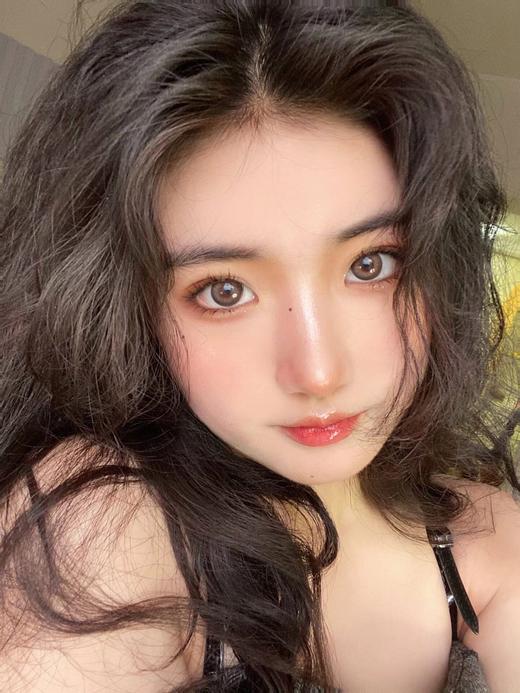 正品日抛 Morimega系列核桃乳美瞳 直径14.2着色13.7 新国货 商品图4