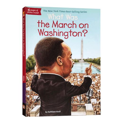 英文原版 What Was the March on Washington 和平抗议 马丁路德金 英文版 进口英语原版书籍 商品图1