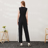 EITIE爱特爱夏季新款时尚通勤百搭无袖收腰连体裤长裤女6907638 商品缩略图4