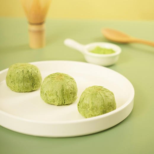 轩妈蛋黄酥抹茶味 6枚装 330g 保质期35天 商品图1