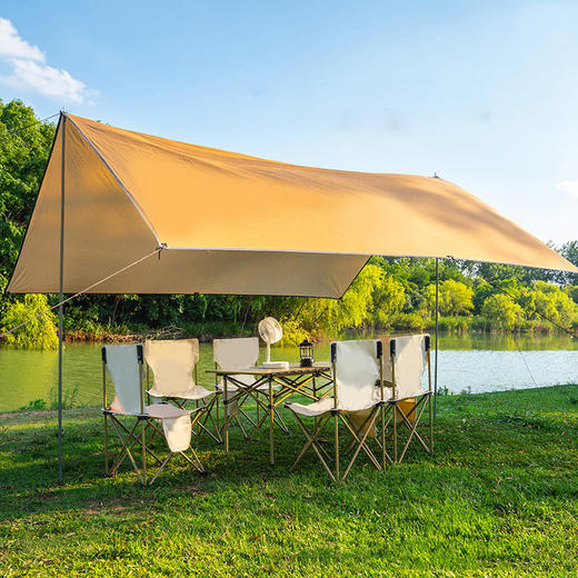 传枫 户外天幕 防晒钓鱼露营帐篷 沙滩遮阳棚 CF-3588 商品图0