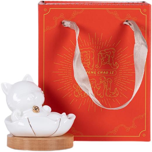 【采购专享】招财猫陶瓷夜灯 商品图4