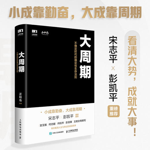 大周期 不确定时代的确定性生存法则 正和岛著宋志平彭凯平作序推荐经济周期投资重要的事底层逻辑金线 商品图0