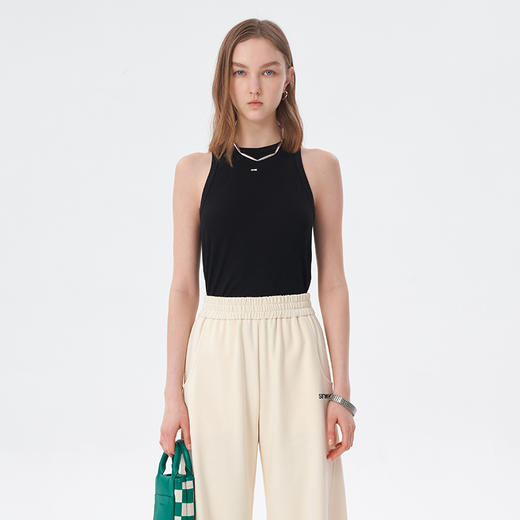 Self Who2023夏季新款美式简约甜辣小心机背心打底内穿外搭吊带 商品图0