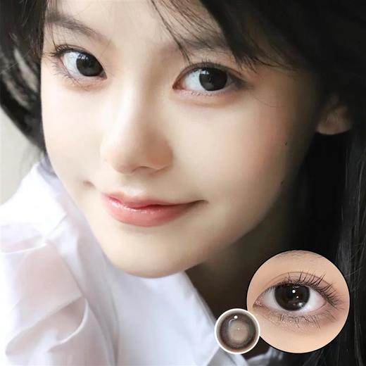 正品日抛 | Lucycon系列黑毛球美瞳 | 直径14.0着色12.9 | 新国货 商品图0