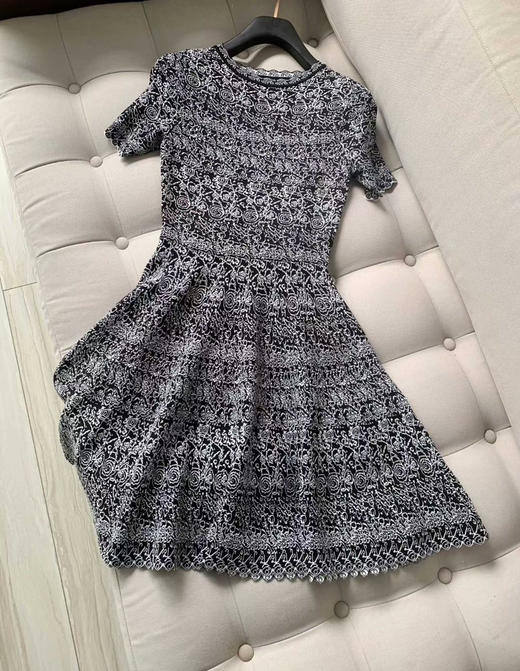法式针织连衣裙 自己备注号码 商品图3