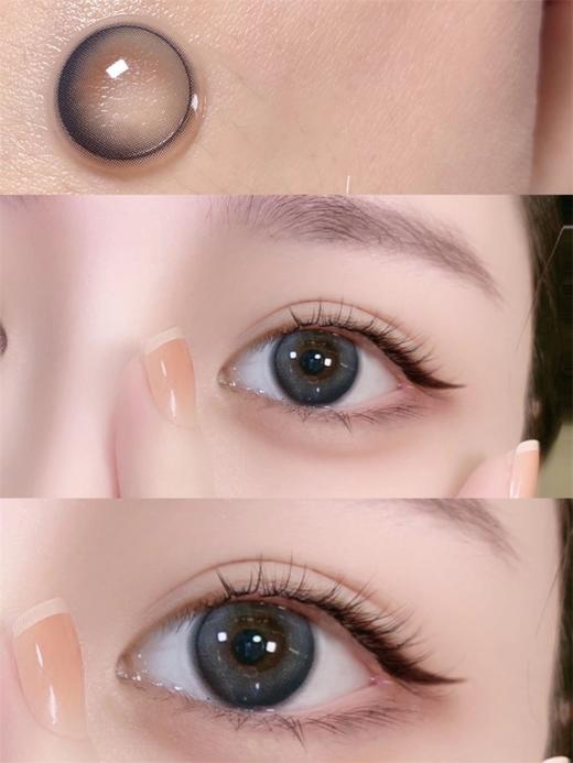 正品日抛 jojocon系列奈良鹿灰蓝美瞳 |直径14.2着色13.79 新国货 商品图6