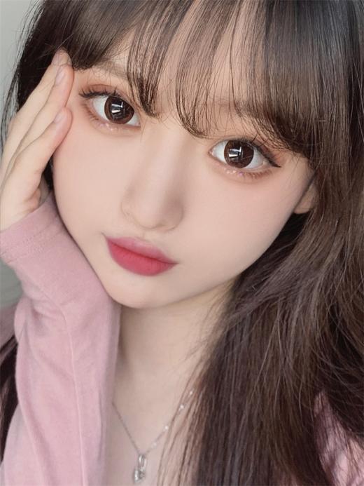 正品日抛| annakelly系列木槿巧克力美瞳 |直径14.5着色13.6 国货 商品图8