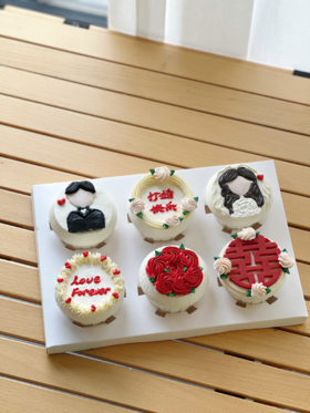 订婚快乐 · 纸杯蛋糕