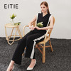 EITIE爱特爱夏季新款时尚通勤百搭无袖收腰连体裤长裤女6907638 商品缩略图0