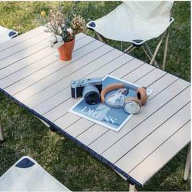 领路者 户外折叠桌铝合金露营野餐桌180705/180706