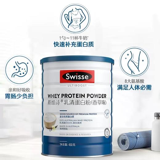 【包邮直发】澳大利亚 Swisse斯维诗 乳清蛋白蛋白粉450g-包装版本随机 商品图1