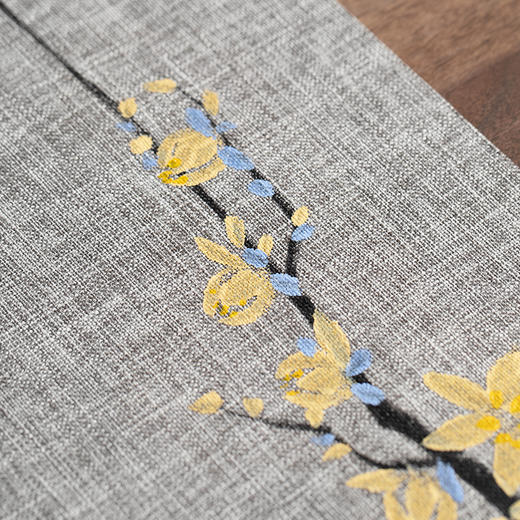 【采购专享】麻纹手绘防水茶席 商品图7