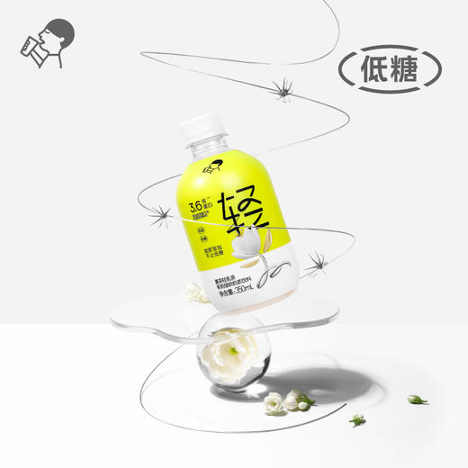 喜茶-轻乳茶茉莉绿研350ml*15 商品图1