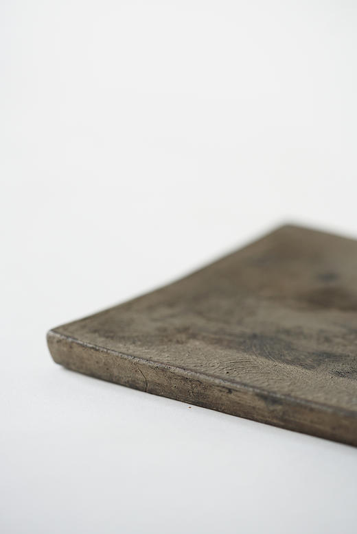 西川聪｜黑银彩角皿 商品图1