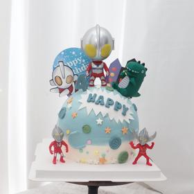 奥特曼球形蛋糕