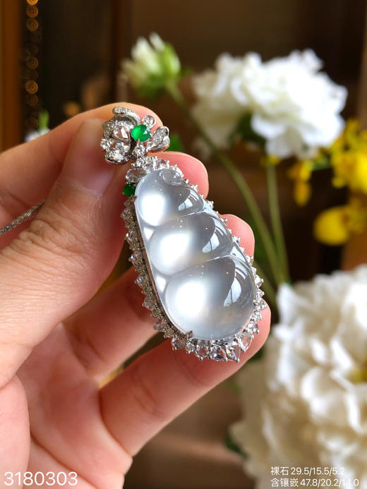 玻璃福豆吊坠 89999【3180303】 商品图6