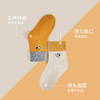 【5双装】史努比春秋款卡通拼色儿童宝宝袜子舒适男女童中筒棉袜 商品缩略图0