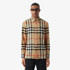 BURBERRY 巴宝莉 男士格纹棉质法兰绒长袖衬衫 格子 8064881 A7028 商品缩略图1