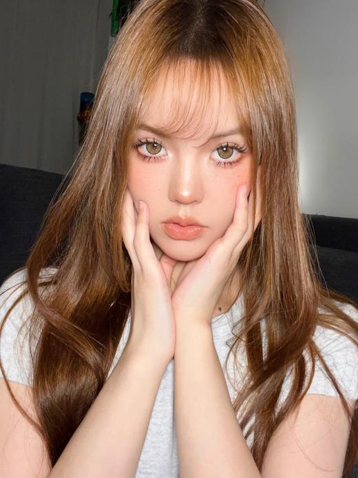 【中直径】Leenscolor-小棕绿-14.2mm 【年抛 0-1000度 含有525/575】 商品图9