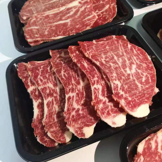 澳洲原切安格斯谷饲雪花肥牛片200g 商品图2
