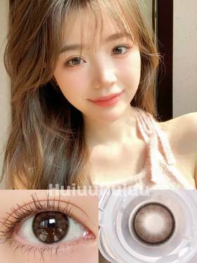 【中直径】Leenscolor-杨梅冰-14.2mm 【年抛 度数0-1000度 含有525/575】