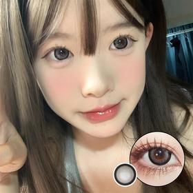 正品日抛| Oceangirl系列反叛黑灰美瞳 |直径14.5着色13.9 |国货