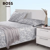 【分仓直发包邮】BOSS HB LOGO竹纤维床品三件套HBLX-002 商品缩略图1
