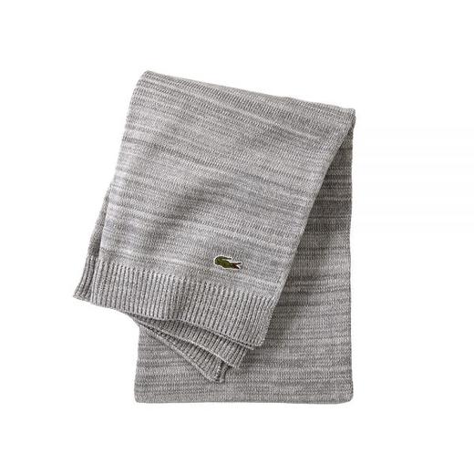 【分仓直发包邮】LACOSTE L Living 全棉色织披肩（灰）LCPJ-003 商品图1