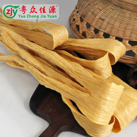 【粤众佳源】黄豆腐竹500 g 商品图1