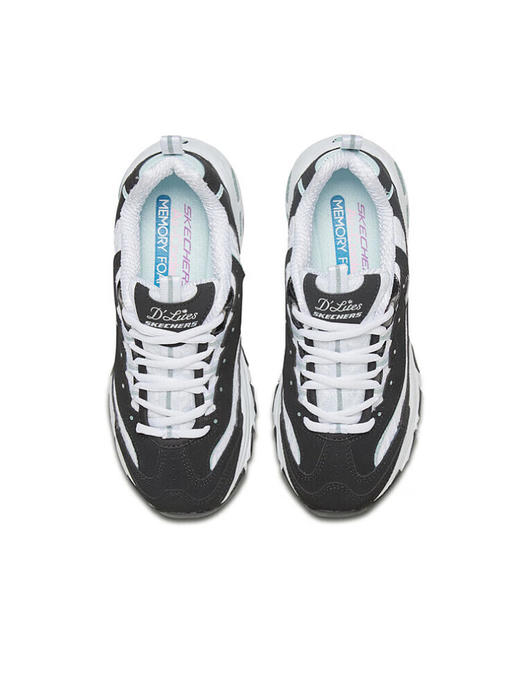 Skechers斯凯奇女鞋熊猫鞋复古百搭松糕运动鞋11959-BKW 商品图2