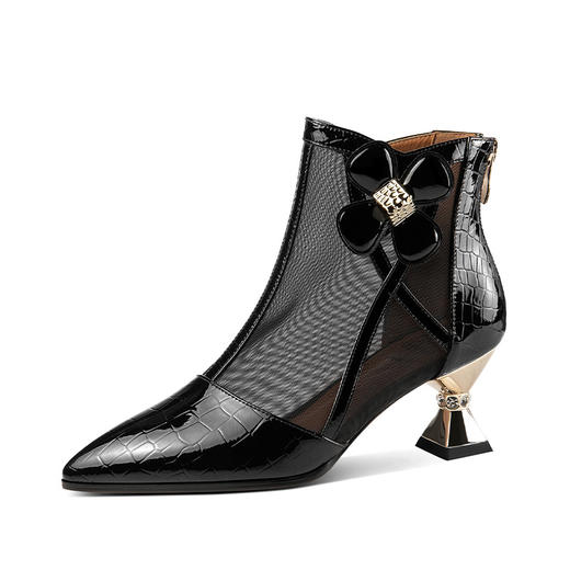 网纱女靴镂空凉靴HY-H3102 商品图4