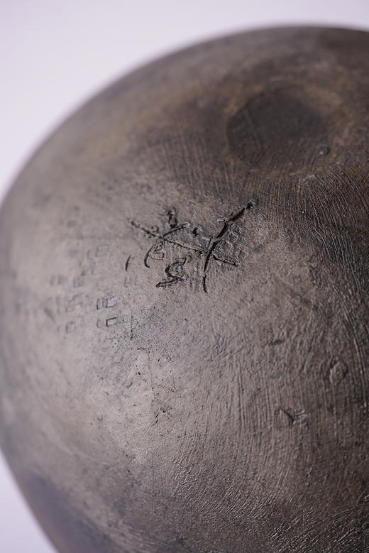 西川聪｜黑银彩花入 商品图3